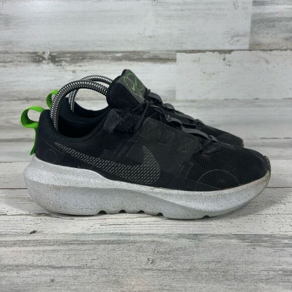 Nike Womens Crater Impact Running‎ Sneakers Athletic Shoes Black Size 6Y - Picture 1 of 8